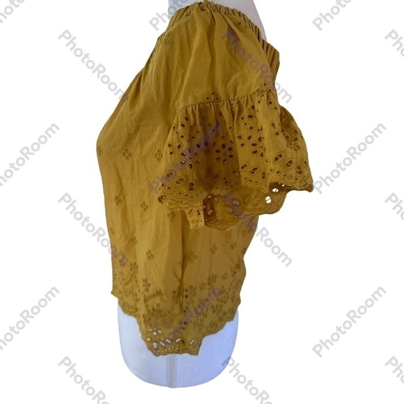 Madewell Eyelet off the shoulder top size XS - Picture 5 of 8